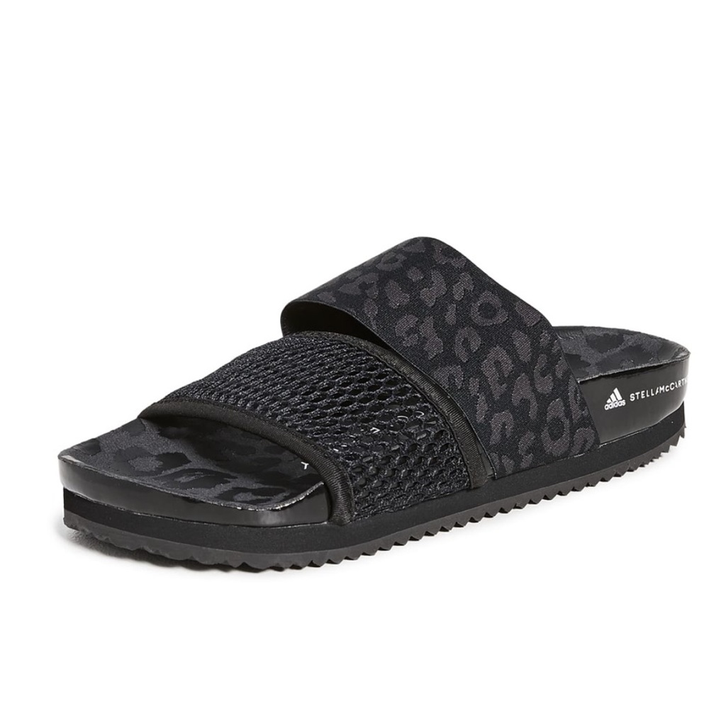STELLA MCCARTNEY Lette Leopard print Slides size 9